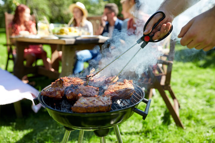 BBQで焼肉